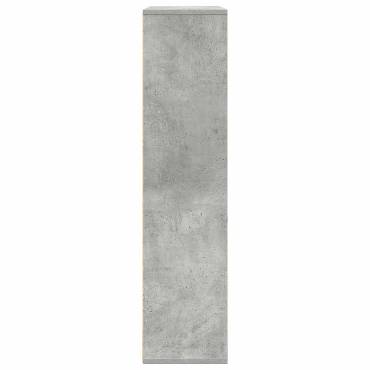 vidaXL Βιβλιοθήκη Γκρι Σκυροδέματος 89x24x101,5 εκ. Επεξεργ. Ξύλο