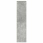 vidaXL Βιβλιοθήκη Γκρι Σκυροδέματος 89x24x101,5 εκ. Επεξεργ. Ξύλο