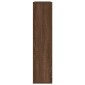 vidaXL Βιβλιοθήκη Καφέ Δρυς 89x24x101,5 εκ. από Επεξεργασμένο Ξύλο