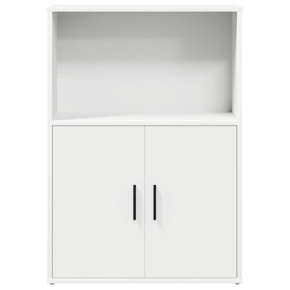 vidaXL Βιβλιοθήκη Λευκή 60x24x85 εκ. από Επεξεργασμένο Ξύλο