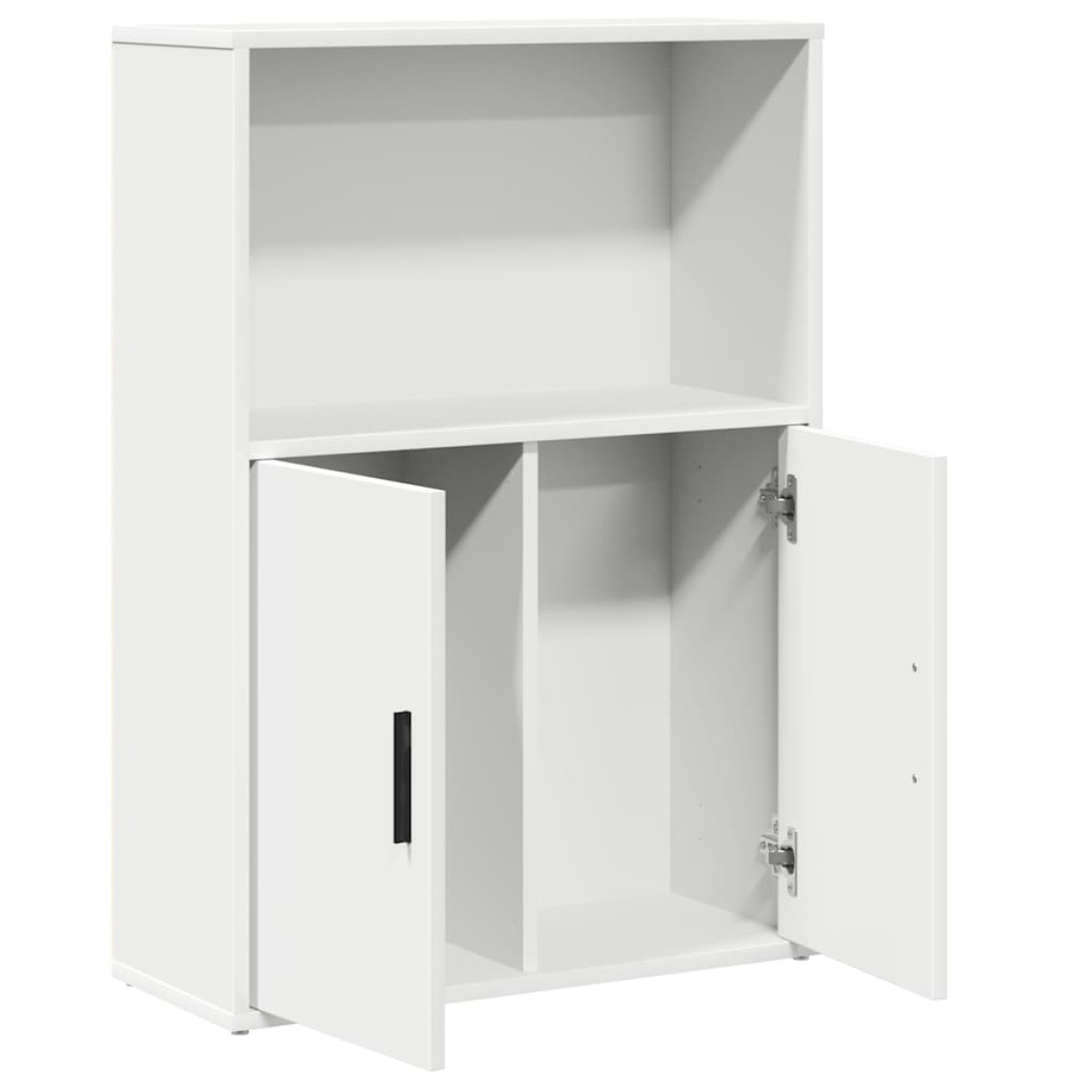 vidaXL Βιβλιοθήκη Λευκή 60x24x85 εκ. από Επεξεργασμένο Ξύλο