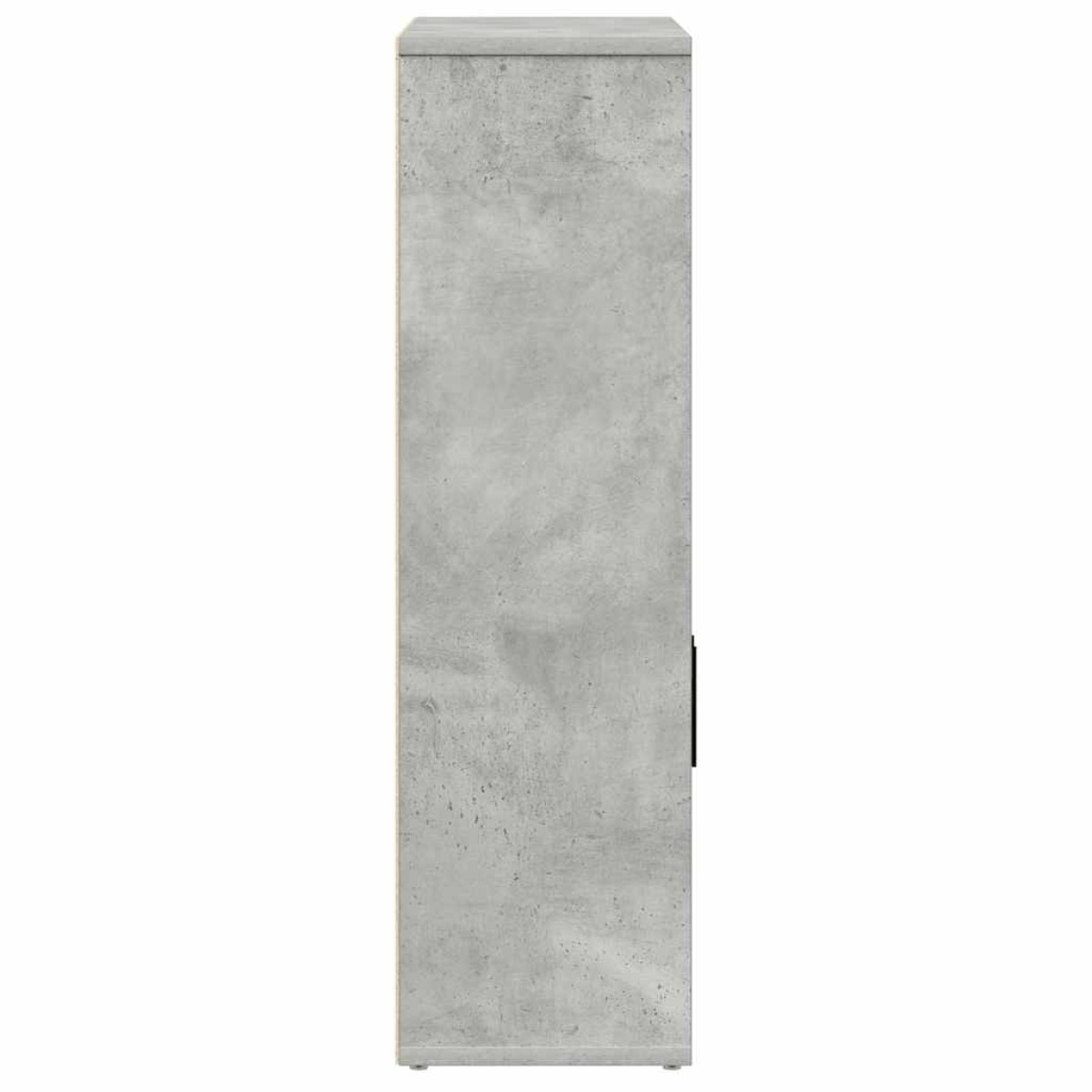 vidaXL Βιβλιοθήκη Γκρι Σκυροδέματος 60x24x85 εκ. Επεξεργ. Ξύλο