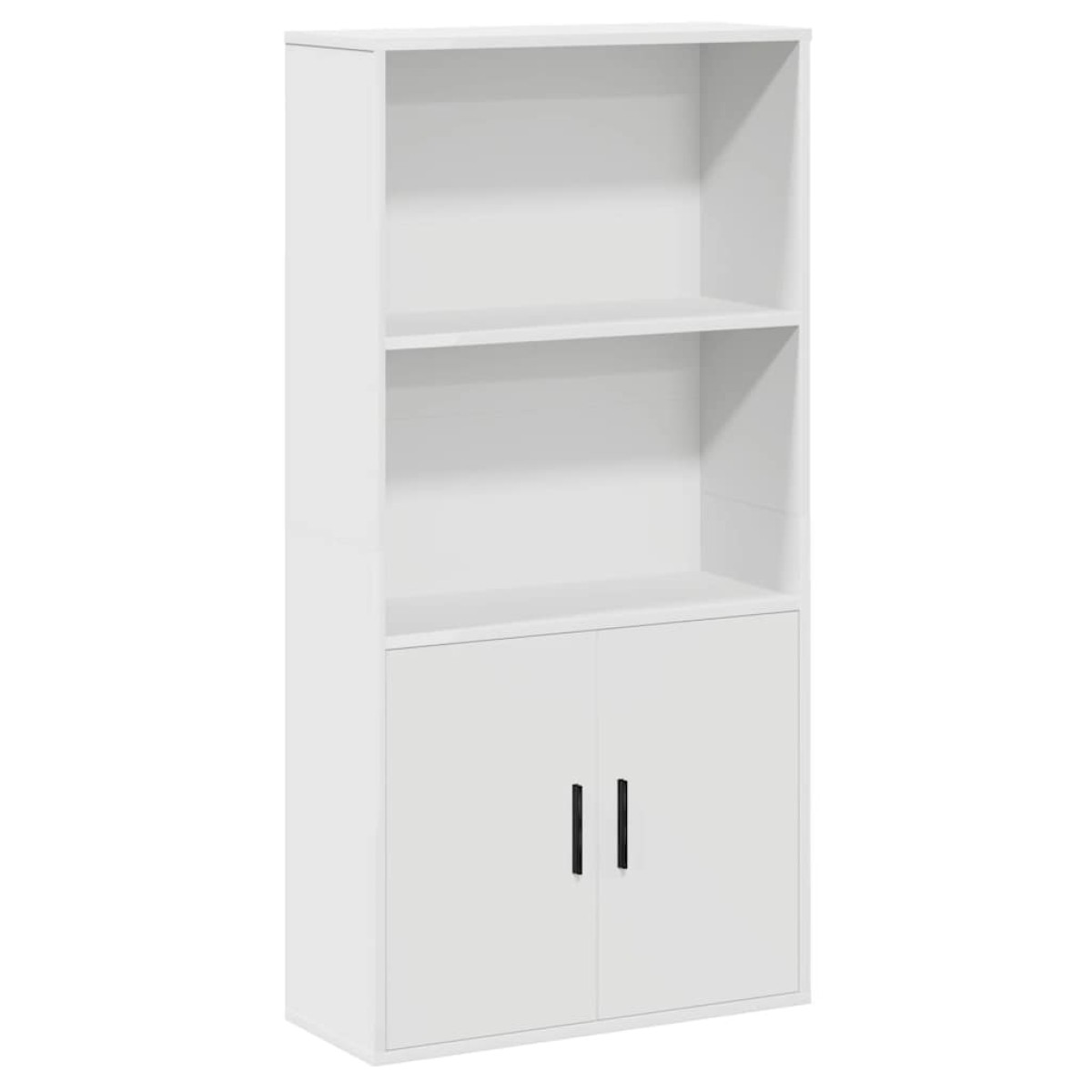 vidaXL Βιβλιοθήκη Λευκή 60x24x120 εκ. από Επεξεργασμένο Ξύλο