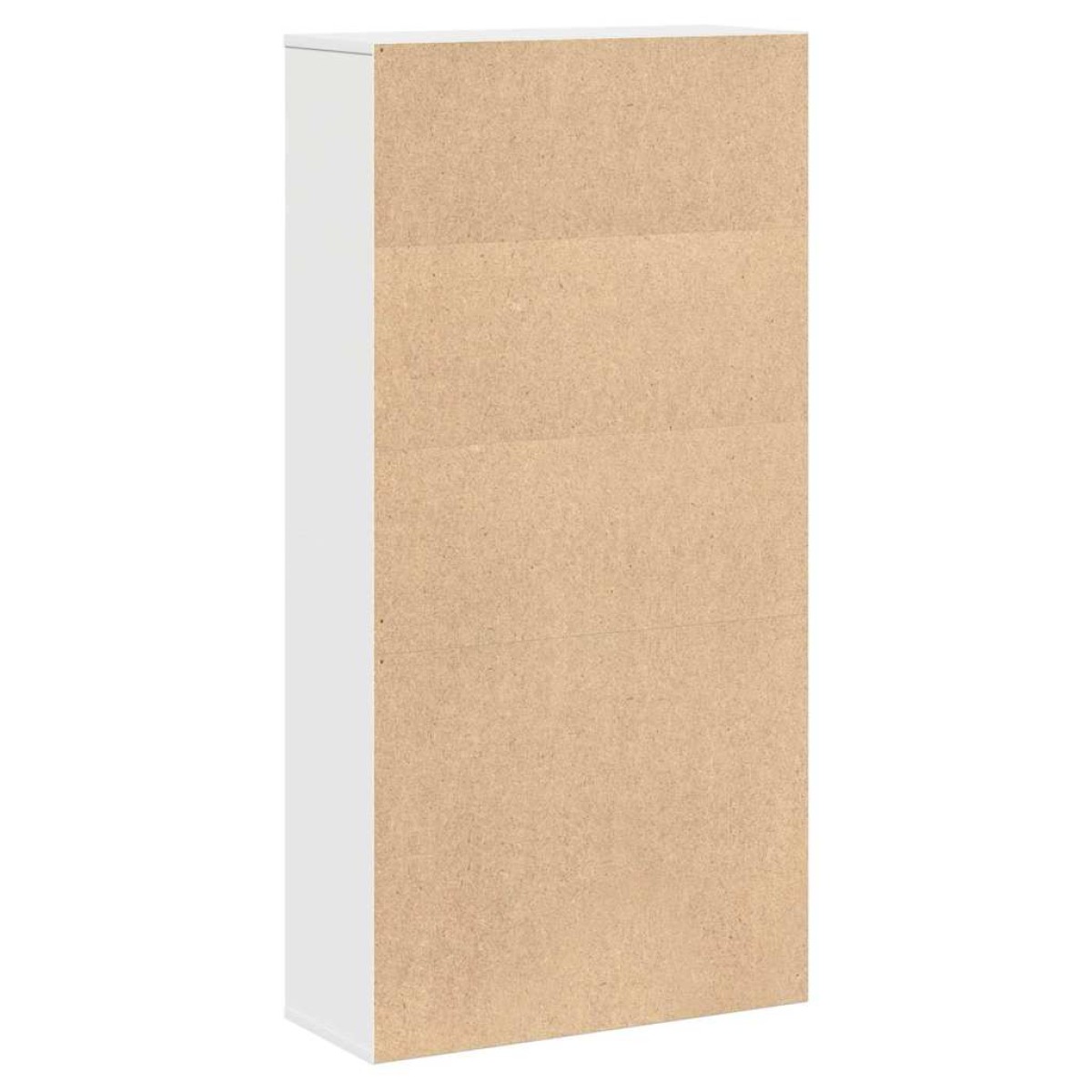 vidaXL Βιβλιοθήκη Λευκή 60x24x120 εκ. από Επεξεργασμένο Ξύλο