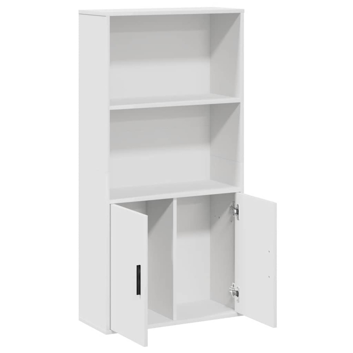 vidaXL Βιβλιοθήκη Λευκή 60x24x120 εκ. από Επεξεργασμένο Ξύλο