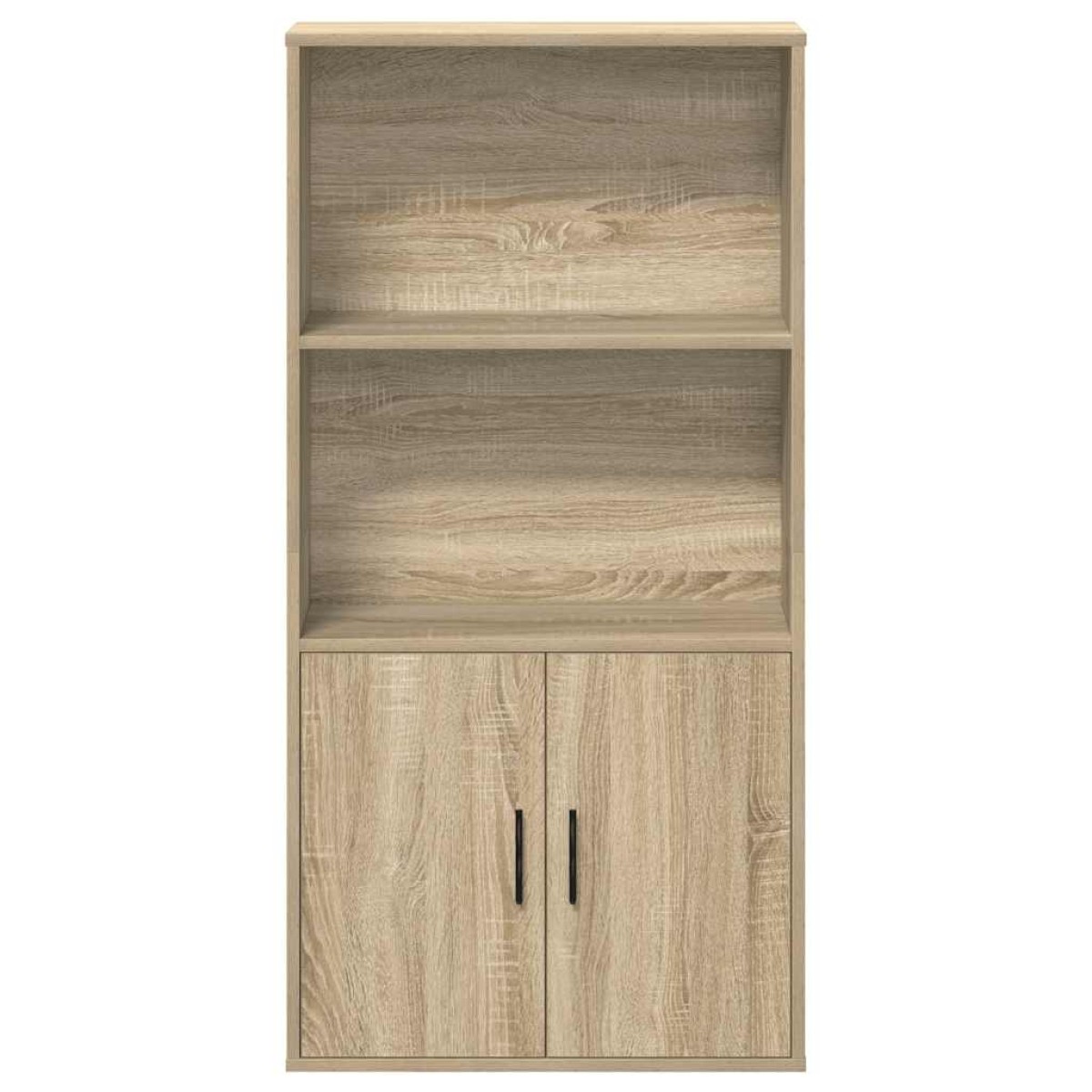vidaXL Βιβλιοθήκη Sonoma Δρυς 60x24x120 εκ. από Επεξεργασμένο Ξύλο