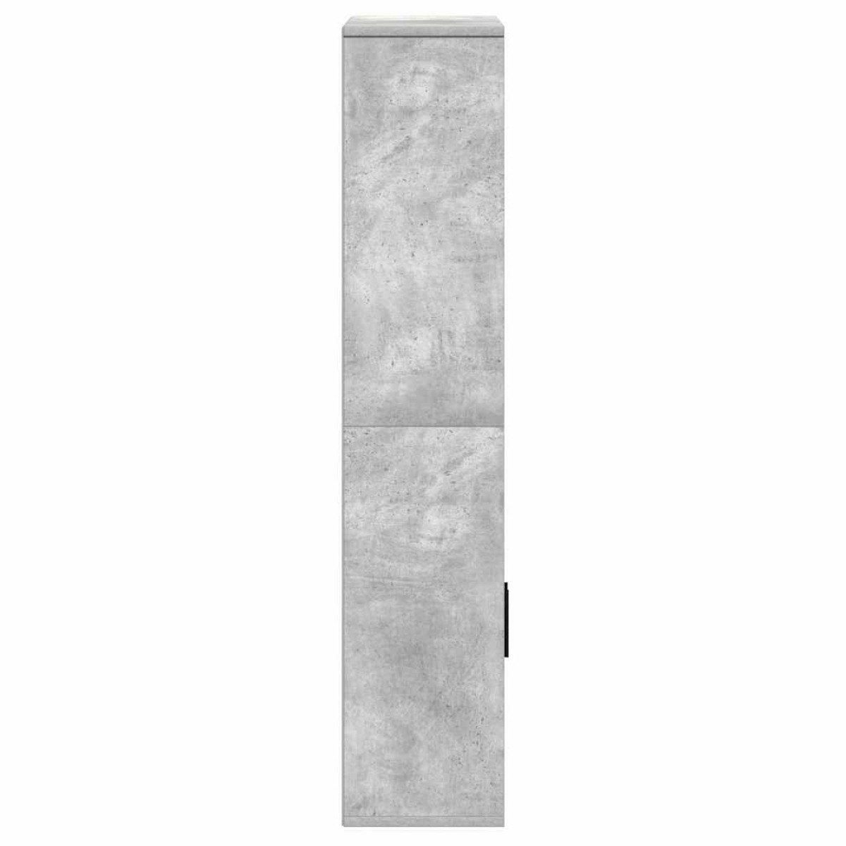 vidaXL Βιβλιοθήκη Γκρι Σκυροδέματος 60x24x120 εκ. Επεξεργ. Ξύλο