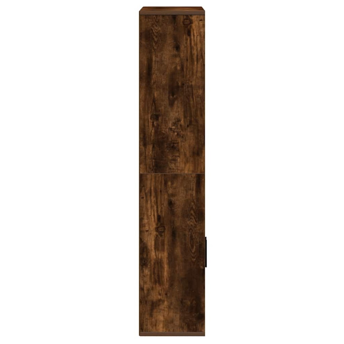 vidaXL Βιβλιοθήκη Καπνιστή Δρυς 60x24x120 εκ. από Επεξεργασμένο Ξύλο