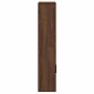 vidaXL Βιβλιοθήκη Καφέ Δρυς 60x24x120 εκ. από Επεξεργασμένο Ξύλο