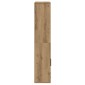 vidaXL Βιβλιοθήκη Αρτισιανή Δρυς 60x24x120 εκ. Επεξ. Ξύλο