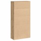 vidaXL Βιβλιοθήκη Αρτισιανή Δρυς 60x24x120 εκ. Επεξ. Ξύλο
