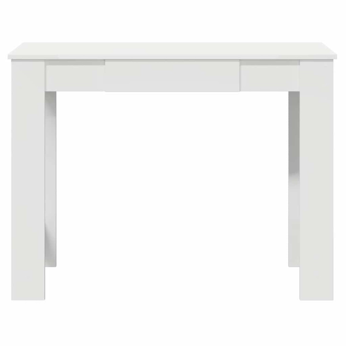 Γραφείο vidaXL Λευκό 100x45x75 cm Κατασκευασμένο ξύλο