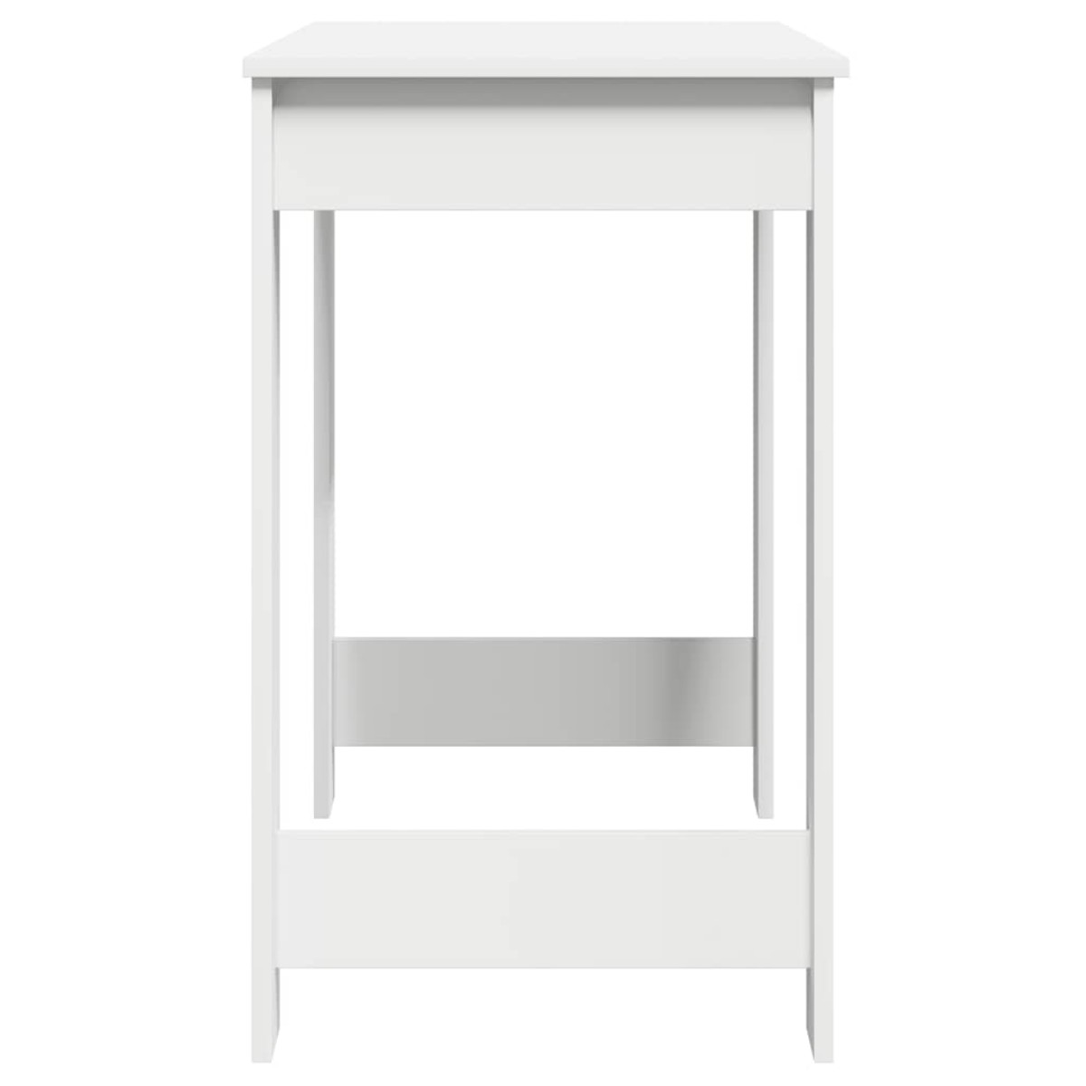 Γραφείο vidaXL Λευκό 100x45x75 cm Κατασκευασμένο ξύλο