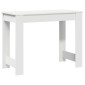 Γραφείο vidaXL Λευκό 100x45x75 cm Κατασκευασμένο ξύλο
