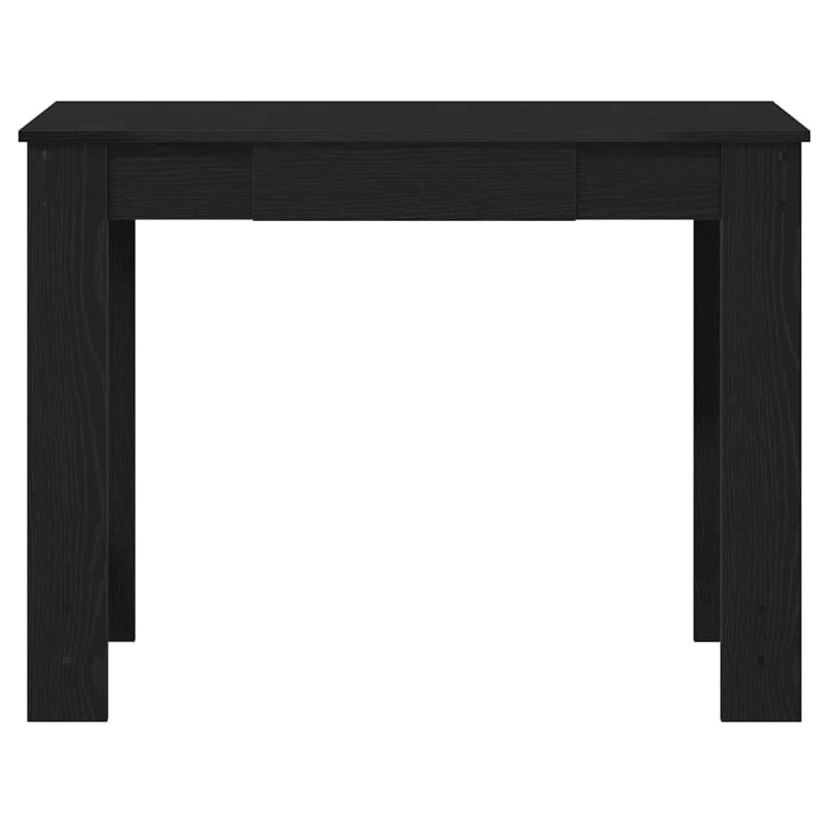 vidaXL Γραφείο Μαύρο 100x45x75 εκ. από Επεξεργασμένο Ξύλο