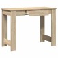 vidaXL Γραφείο Sonoma Δρυς 100x45x75 εκ. από Επεξεργασμένο Ξύλο