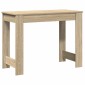 vidaXL Γραφείο Sonoma Δρυς 100x45x75 εκ. από Επεξεργασμένο Ξύλο
