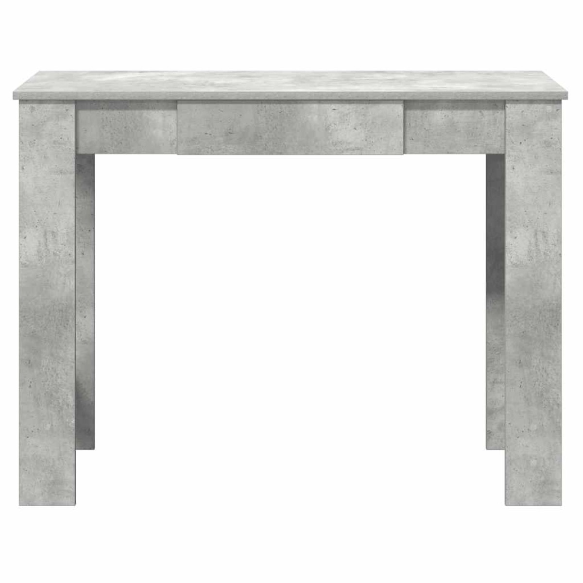 vidaXL Γραφείο Γκρι του Σκυροδέματος 100x45x75 εκ. από Μοριοσανίδα
