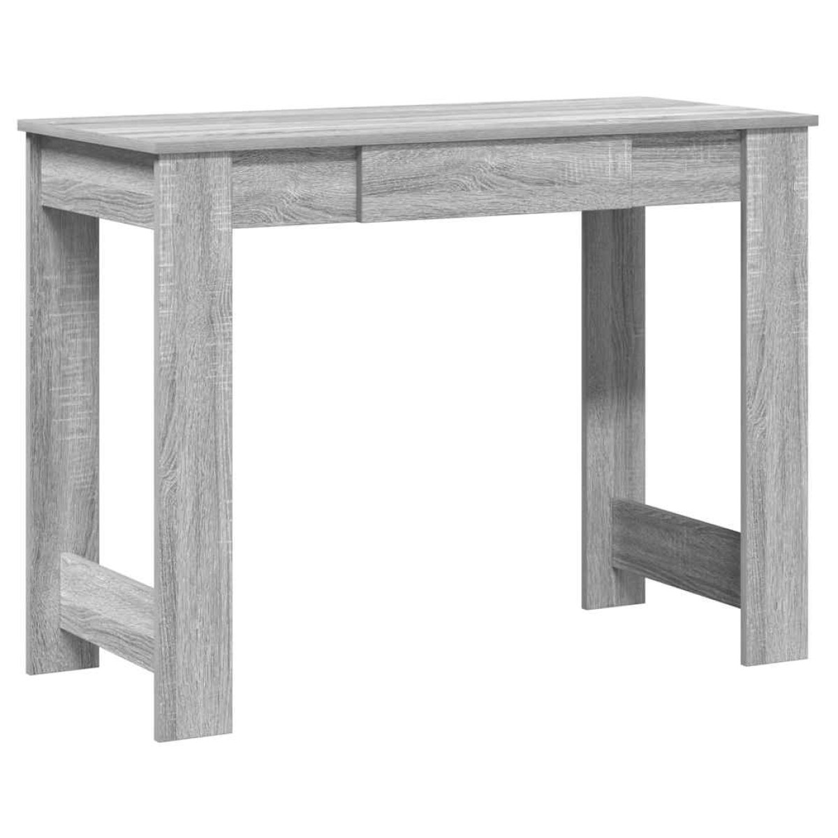 vidaXL Γραφείο Γκρι Sonoma 100x45x75 εκ. από Επεξεργασμένο Ξύλο