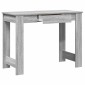 vidaXL Γραφείο Γκρι Sonoma 100x45x75 εκ. από Επεξεργασμένο Ξύλο