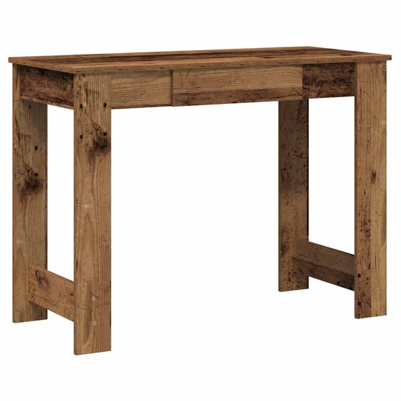 vidaXL Γραφείο Παλιό Ξύλο 100x45x75 εκ από Επεξεργασμένο Ξύλο