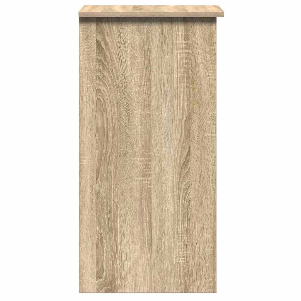 vidaXL Γραφείο με Ράφια Sonoma Δρυς 110x45x157 εκ. από Μοριοσανίδα