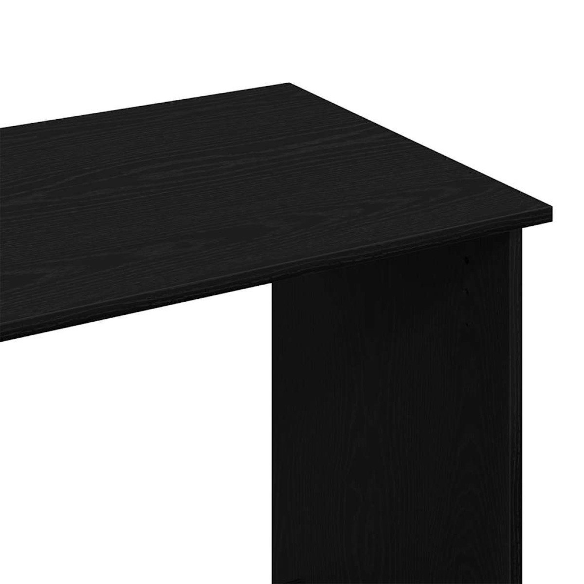 vidaXL Γραφείο Μαύρο 80 x 40 x 75 εκ. από Μοριοσανίδα