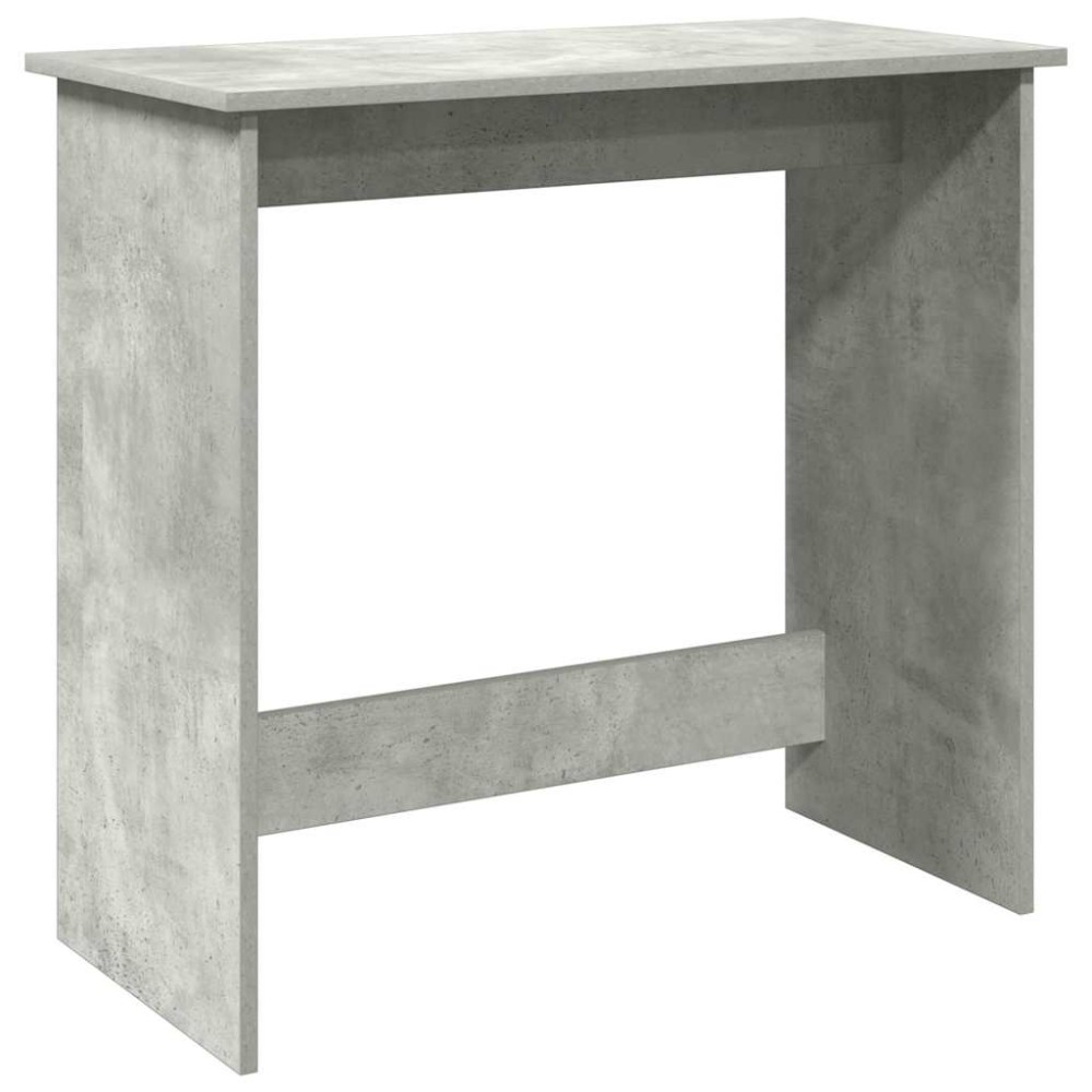 vidaXL Γραφείο Γκρι του Σκυροδέματος 80 x 40 x 75 εκ. από Μοριοσανίδα