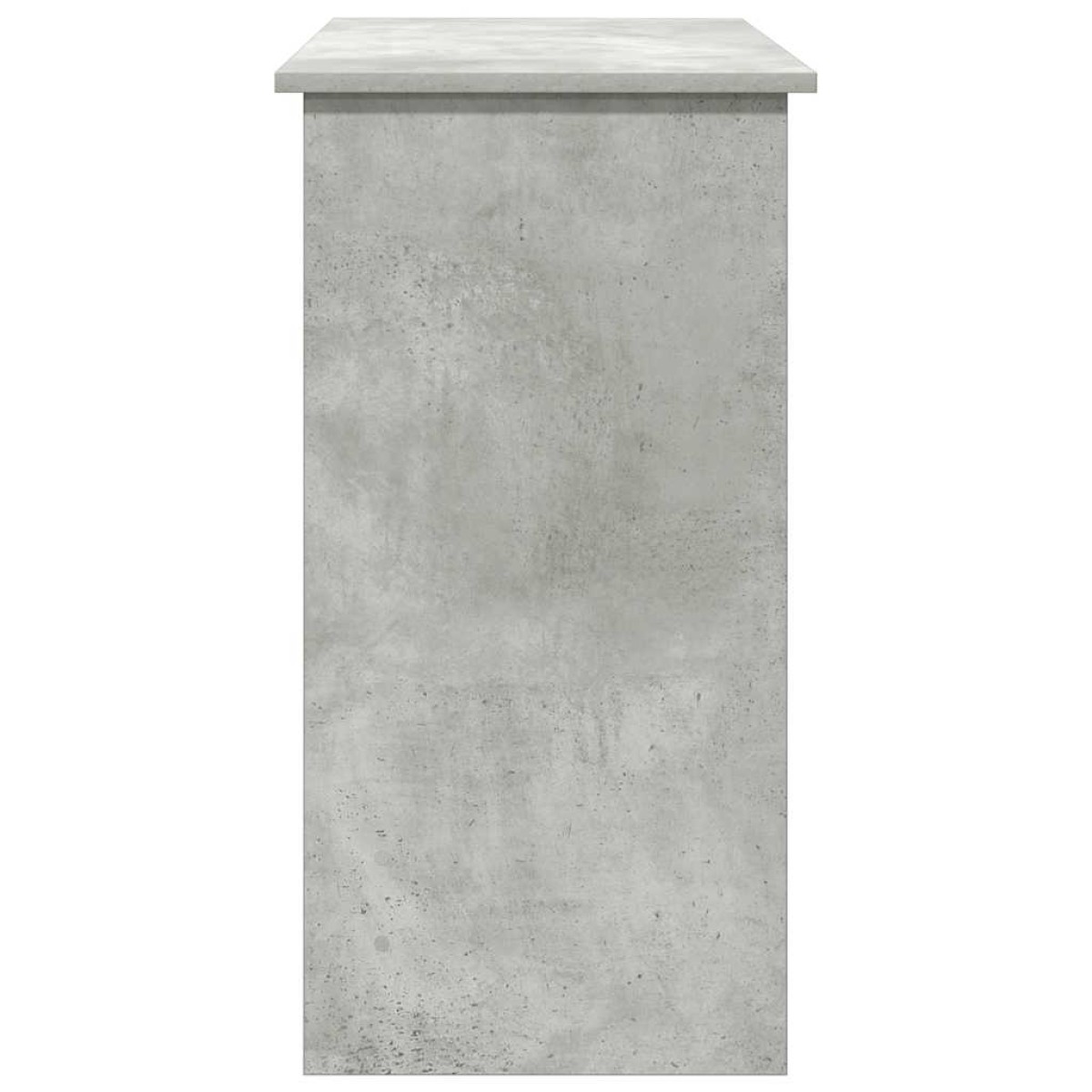 vidaXL Γραφείο Γκρι του Σκυροδέματος 80 x 40 x 75 εκ. από Μοριοσανίδα