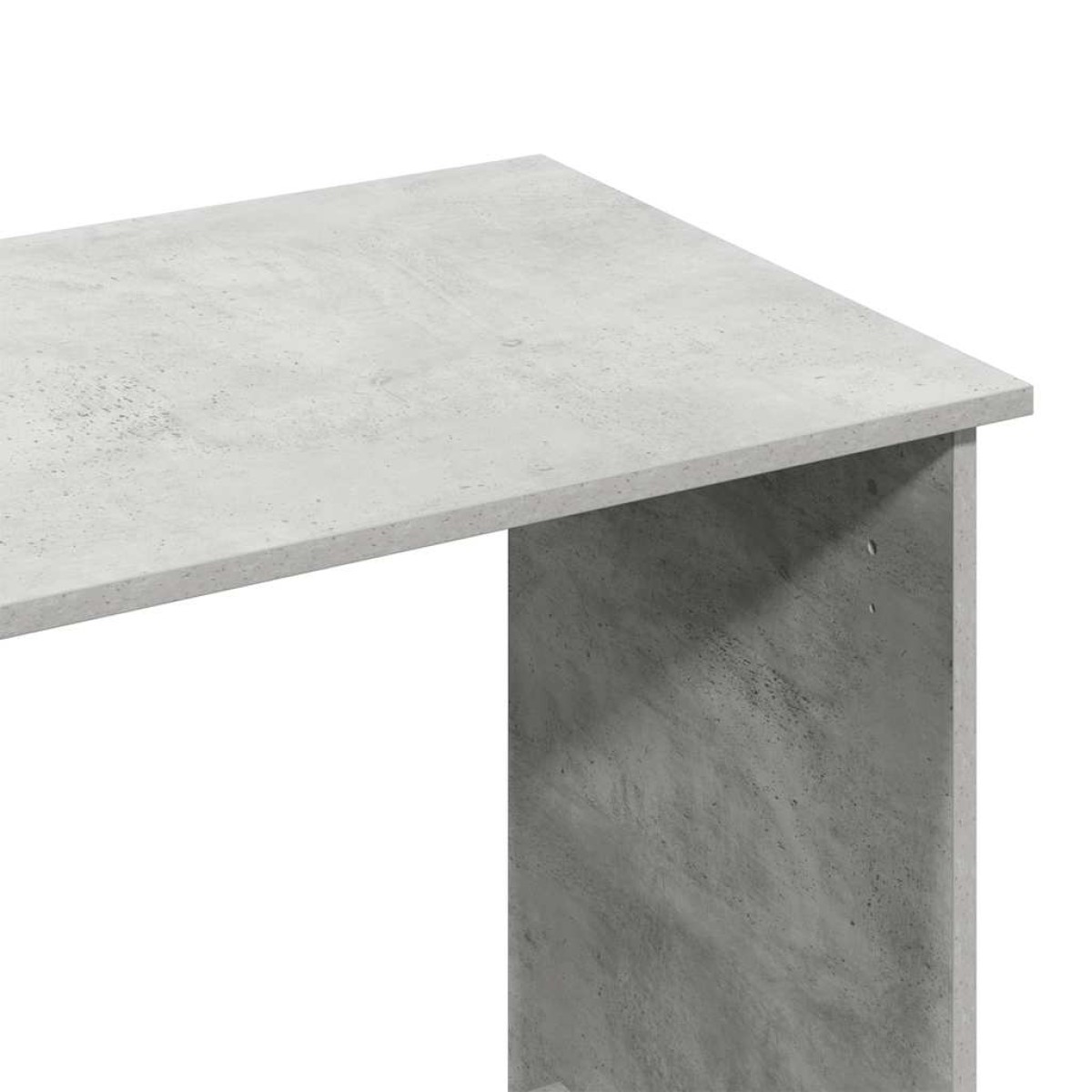 vidaXL Γραφείο Γκρι του Σκυροδέματος 80 x 40 x 75 εκ. από Μοριοσανίδα