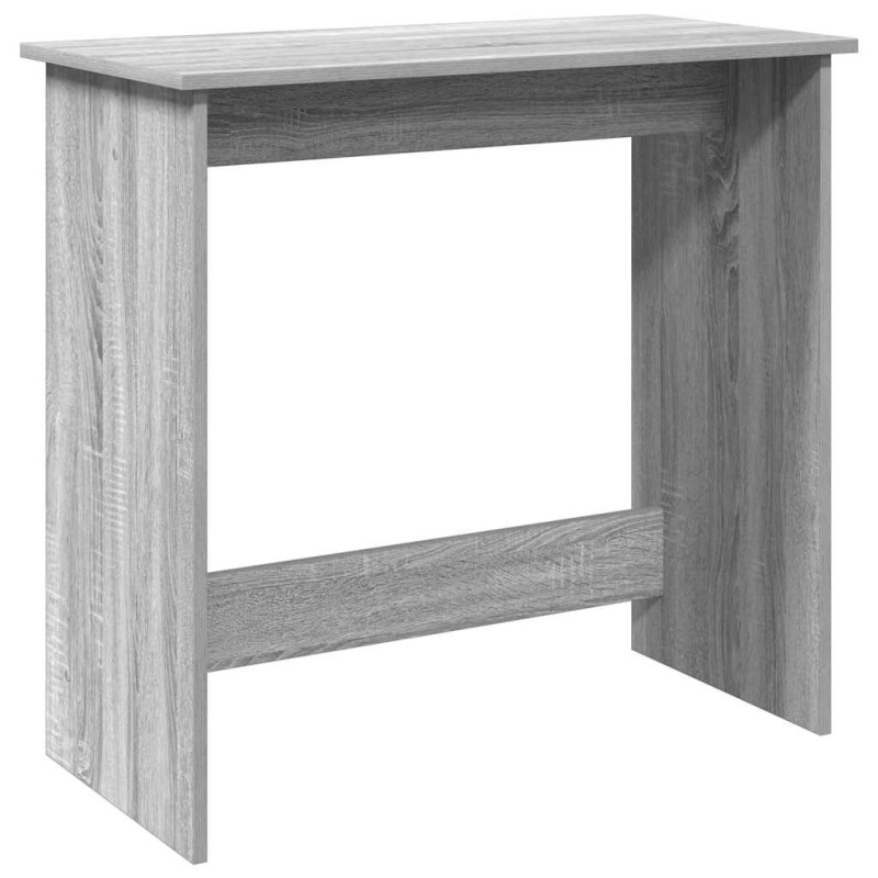 vidaXL Γραφείο Γκρι Sonoma 80 x 40 x 75 εκ. από Επεξεργασμένο Ξύλο