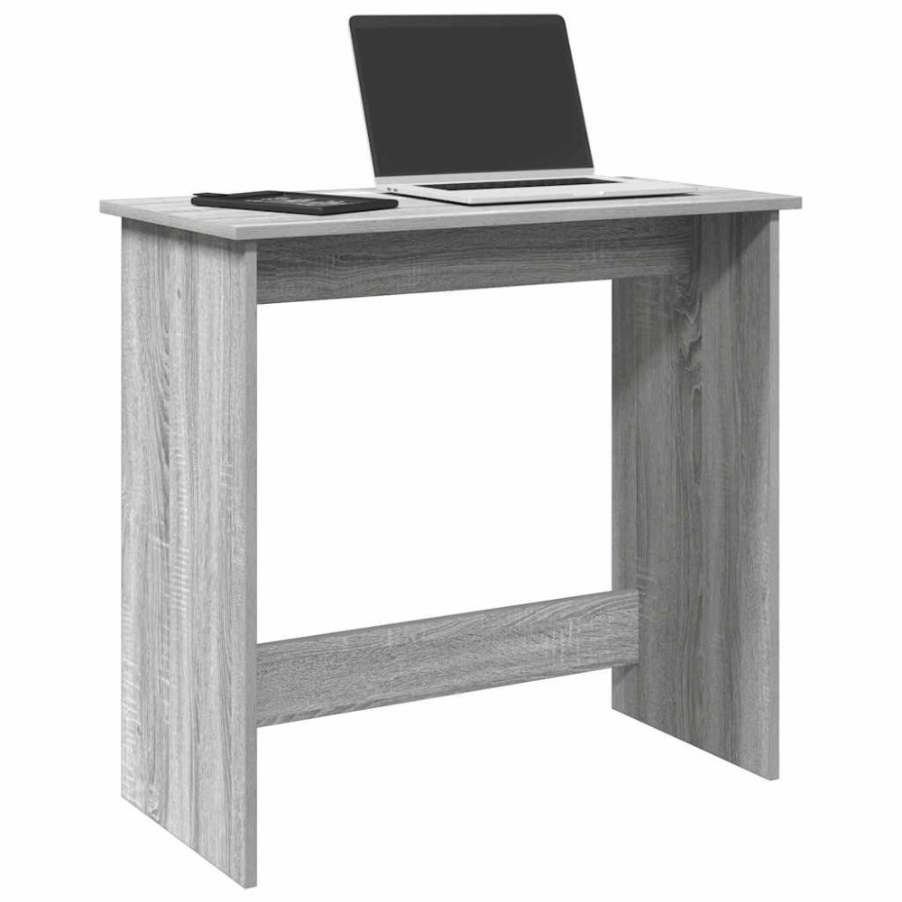 vidaXL Γραφείο Γκρι Sonoma 80 x 40 x 75 εκ. από Επεξεργασμένο Ξύλο