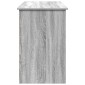 vidaXL Γραφείο Γκρι Sonoma 102x50x75 εκ. από Επεξεργασμένο Ξύλο