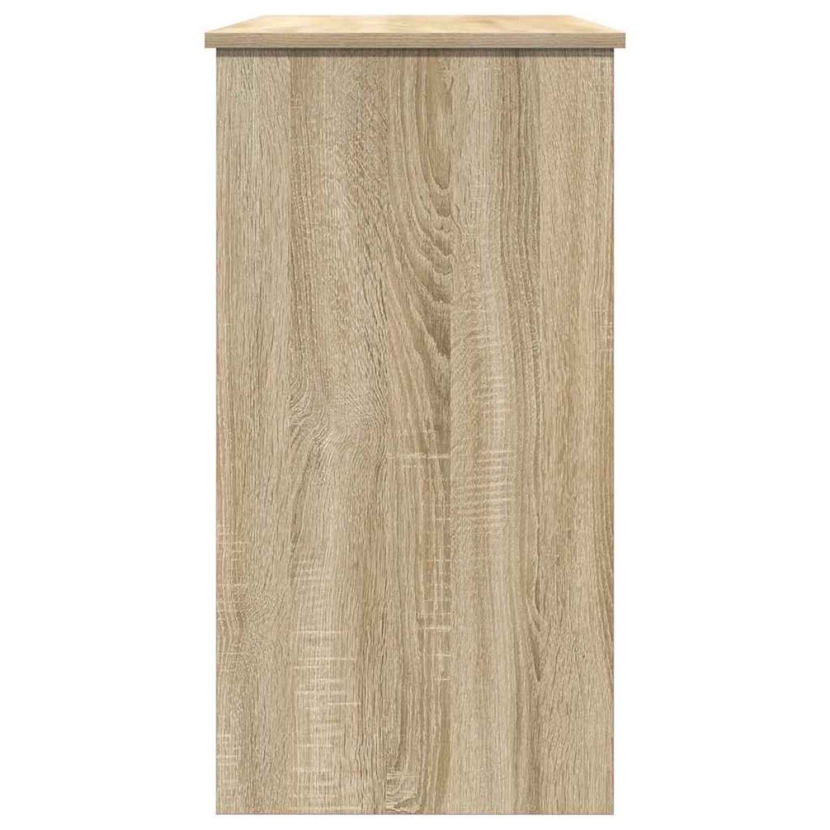 vidaXL Γραφείο Χρώμα Sonoma Δρυς 80 x 40 x 75 εκ. από Μοριοσανίδα