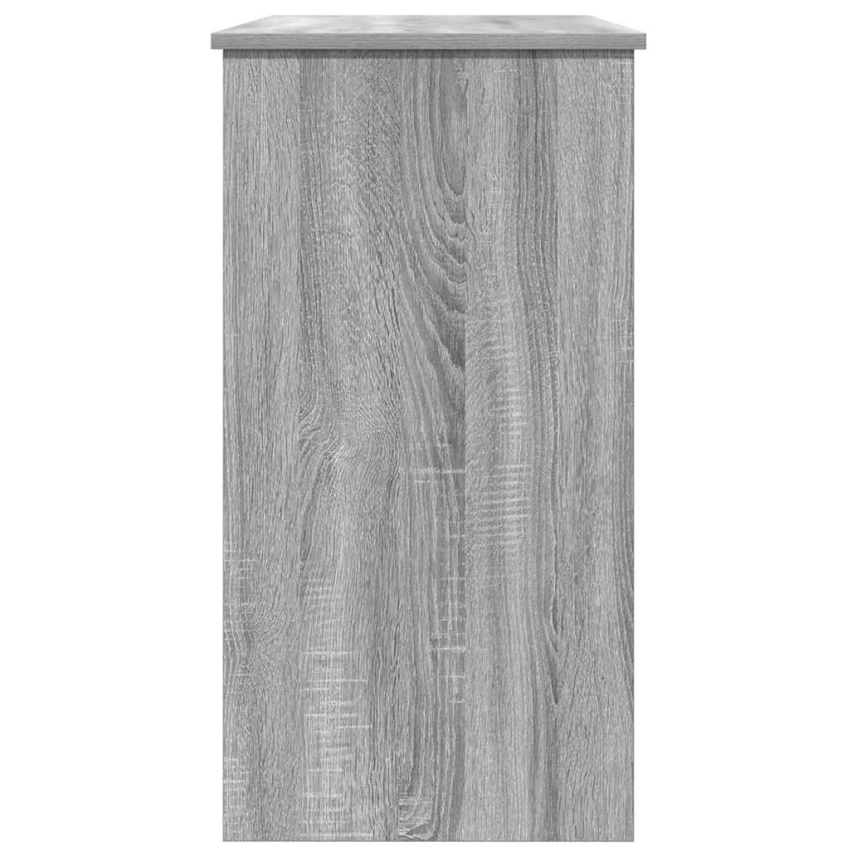 vidaXL Γραφείο Γκρι Sonoma 80 x 40 x 75 εκ. από Επεξεργασμένο Ξύλο