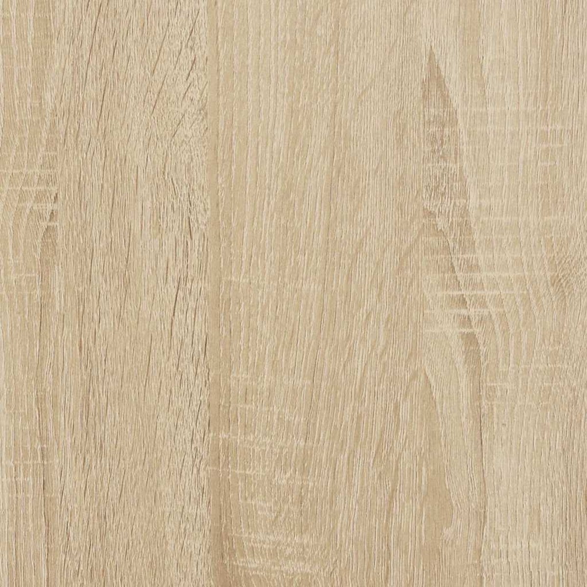 vidaXL Ράφι κουζίνας στοιβαζόμενο Sonoma Δρυς 50x15x16 εκ.