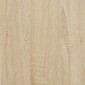 vidaXL Ράφι κουζίνας στοιβαζόμενο Sonoma Δρυς 50x15x16 εκ.