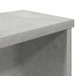 vidaXL Ράφι κουζίνας στοιβαζόμενο Γκρι μπετόν50x15x16 εκ.