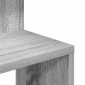 vidaXL Γωνιακή Ραφιέρα Τοίχου Γκρι Sonoma 32x32x127,5 εκ Επεξ. Ξύλο