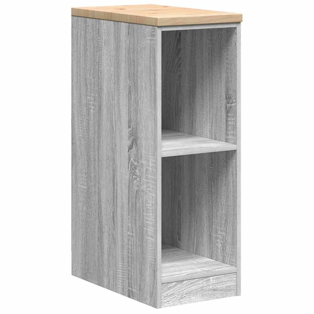 vidaXL ντουλάπι αποθήκευσης γκαράζ 30x51x85 εκ μασίφ ξύλο πεύκο