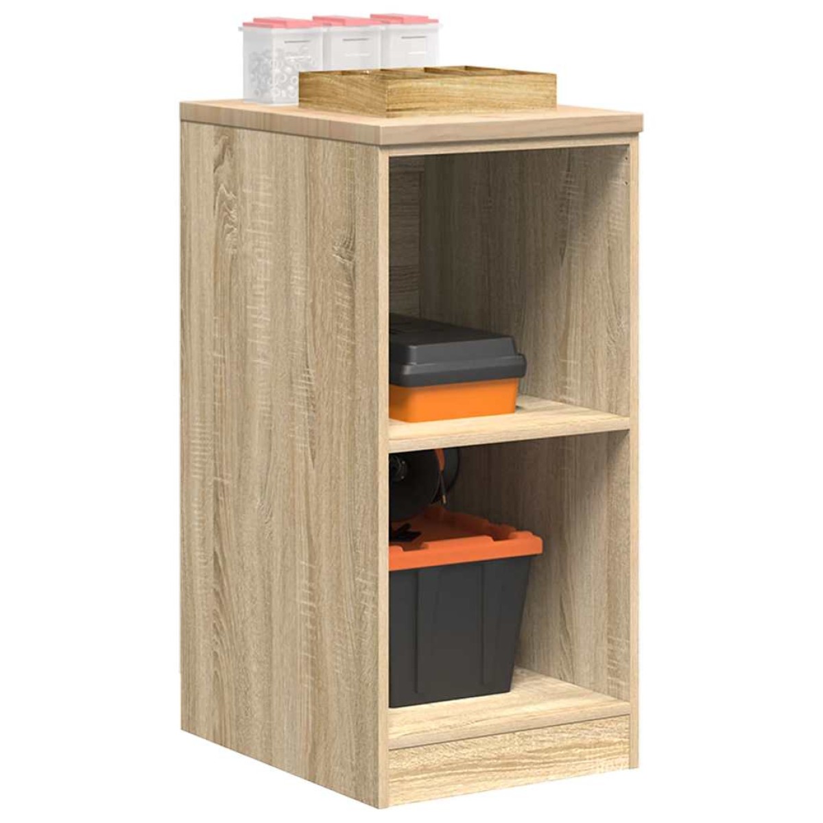 vidaXL ντουλάπι αποθήκευσης γκαράζ 40x51x85 εκ μασίφ ξύλο πεύκο