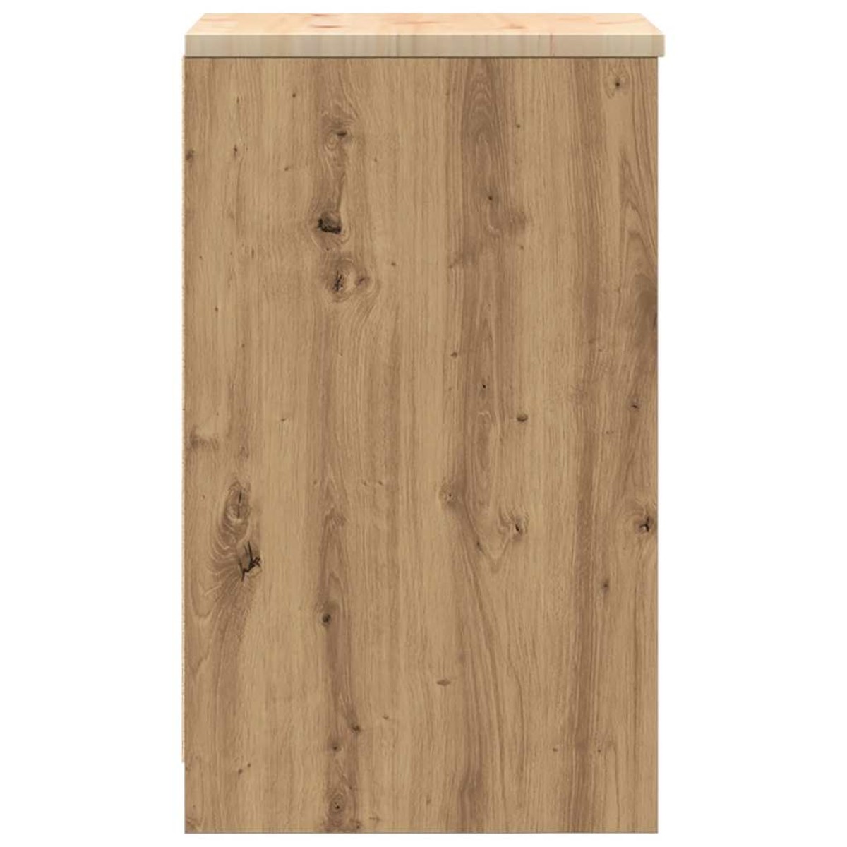 vidaXL ντουλάπι αποθήκευσης γκαράζ 40x51x85 εκ μασίφ ξύλο πεύκο