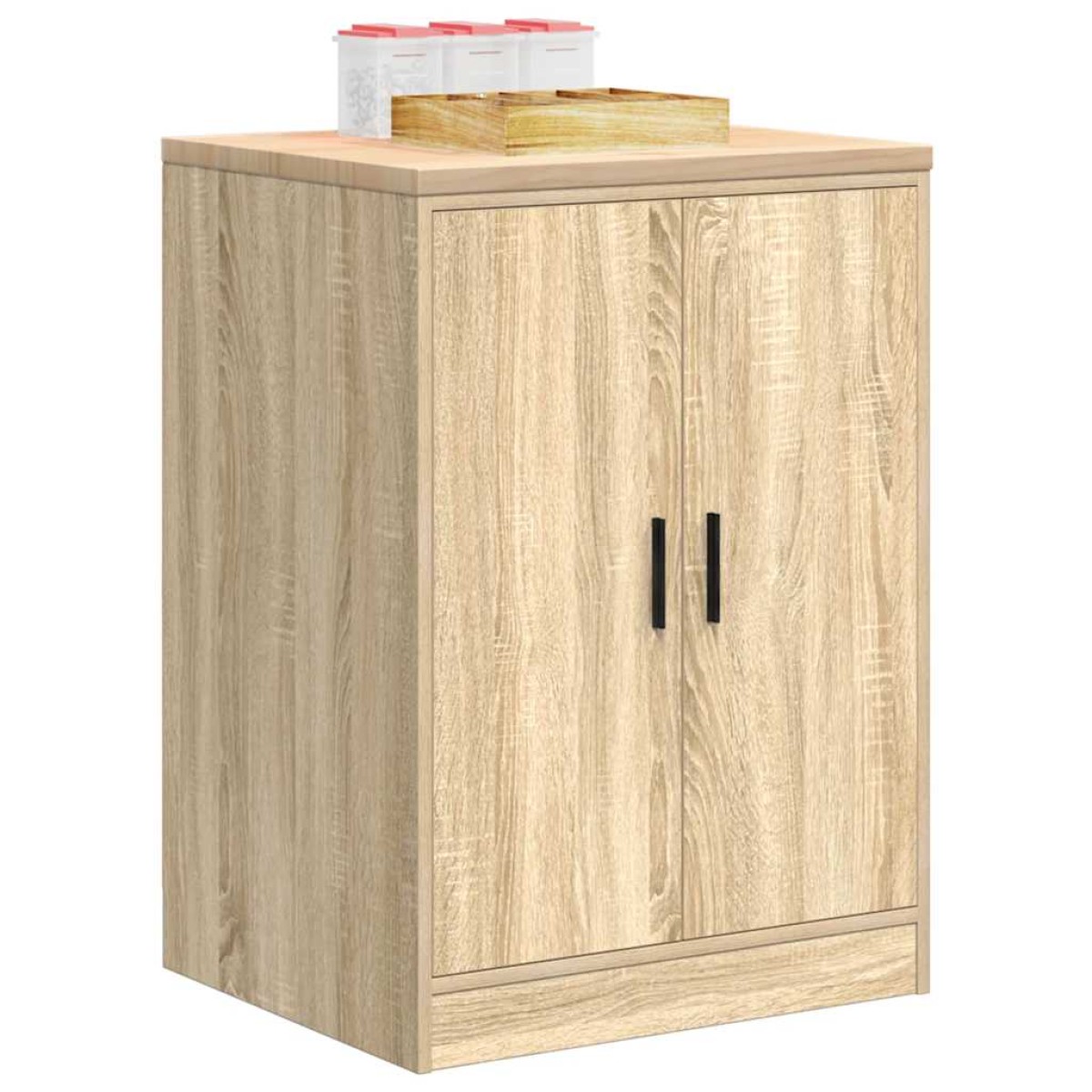 vidaXL ντουλάπι αποθήκευσης γκαράζ 60x51x85 εκ μασίφ ξύλο πεύκο