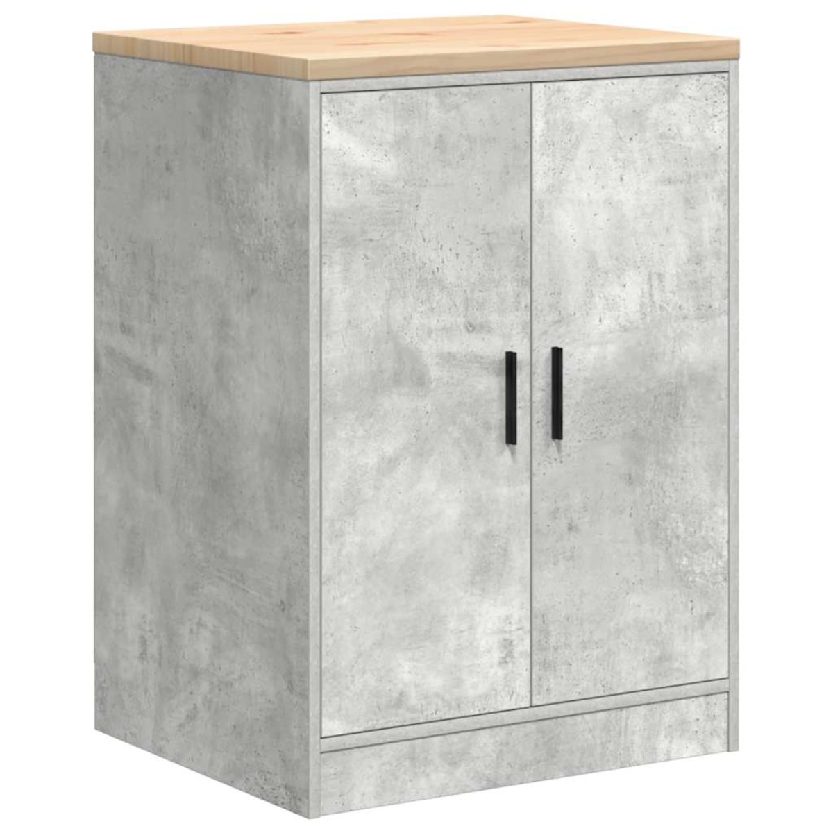 vidaXL ντουλάπι αποθήκευσης γκαράζ 60x51x85 εκ μασίφ ξύλο πεύκο