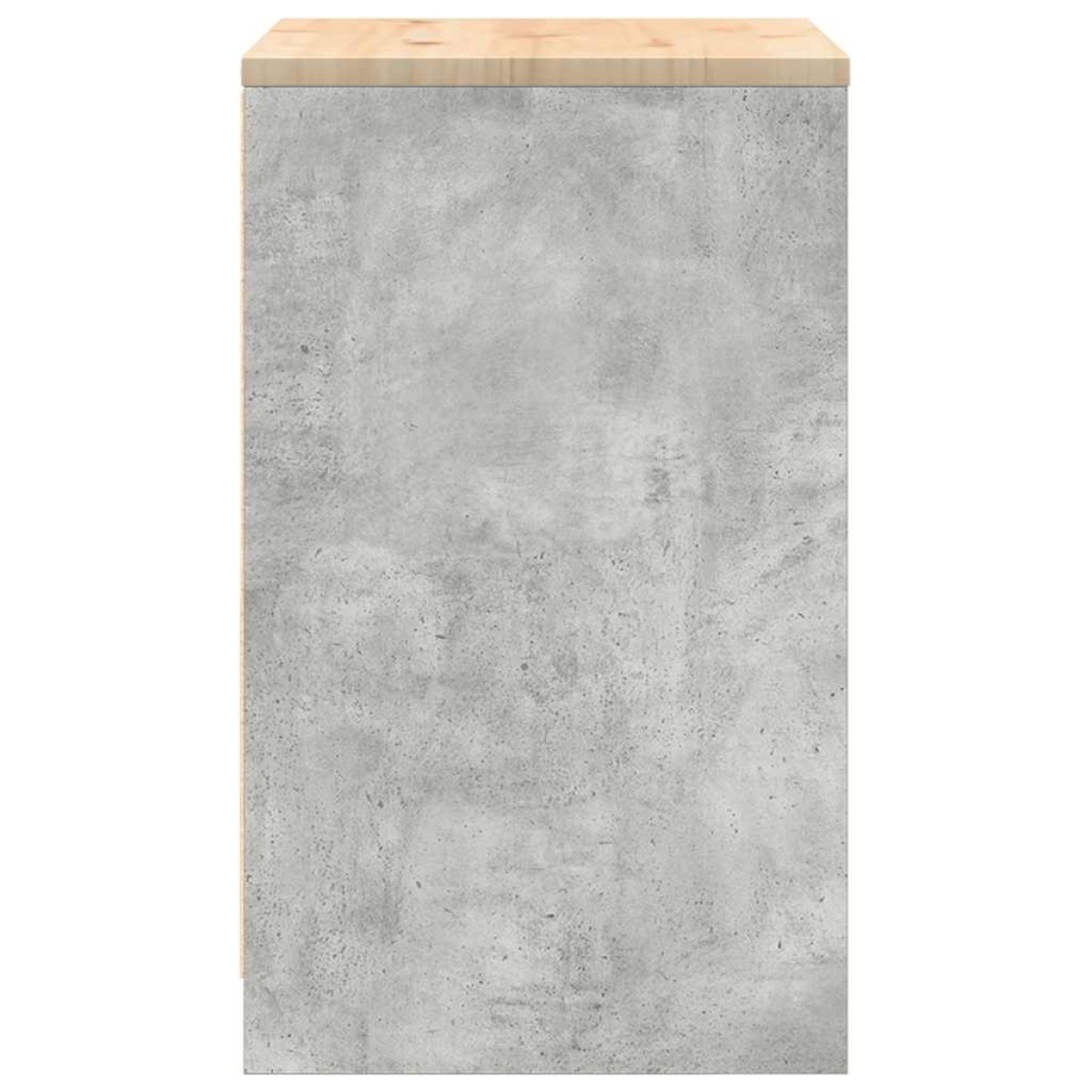 vidaXL ντουλάπι αποθήκευσης γκαράζ 60x51x85 εκ μασίφ ξύλο πεύκο