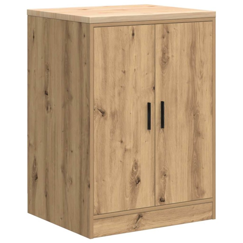 vidaXL ντουλάπι αποθήκευσης γκαράζ 60x51x85 εκ μασίφ ξύλο πεύκο