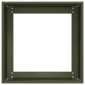 vidaXL Ζαρντινιέρα Λαδί 40x40x40 εκ. από Χάλυβα Ψυχρής Έλασης
