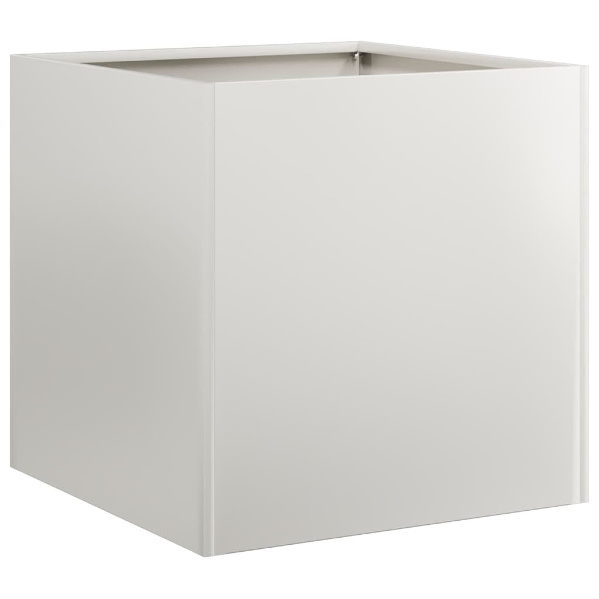 vidaXL Ζαρντινιέρα 40x40x40 εκ. από Ανοξείδωτο Ατσάλι