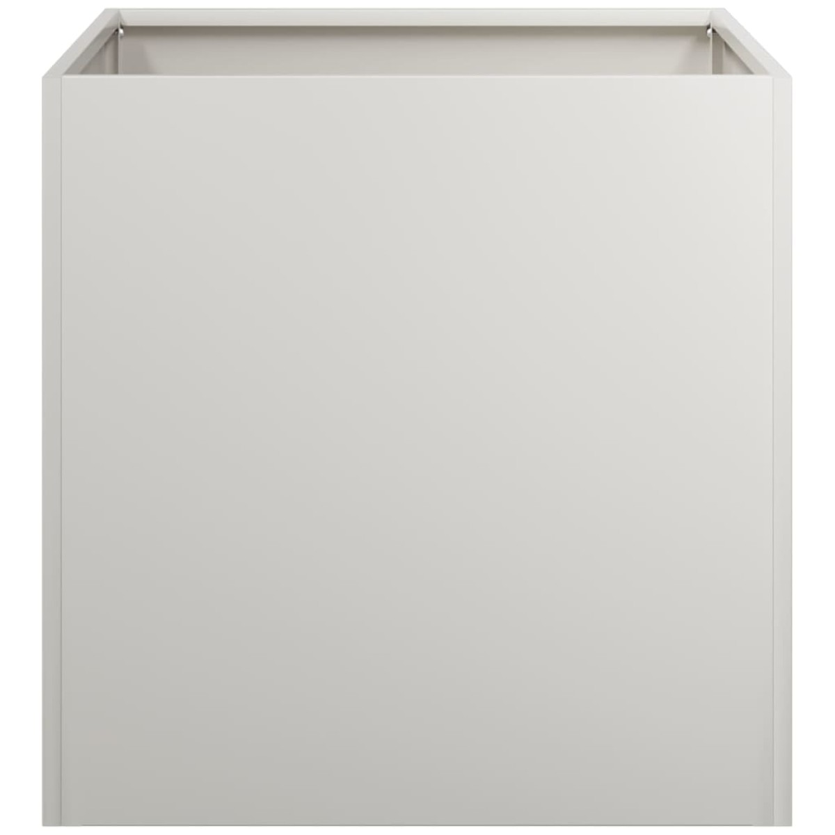 vidaXL Ζαρντινιέρα 40x40x40 εκ. από Ανοξείδωτο Ατσάλι