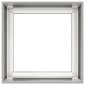 vidaXL Ζαρντινιέρα 40x40x40 εκ. από Ανοξείδωτο Ατσάλι
